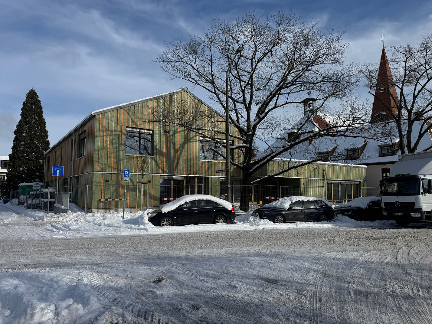 Neubau Kita Erlöserkirche Außenansicht